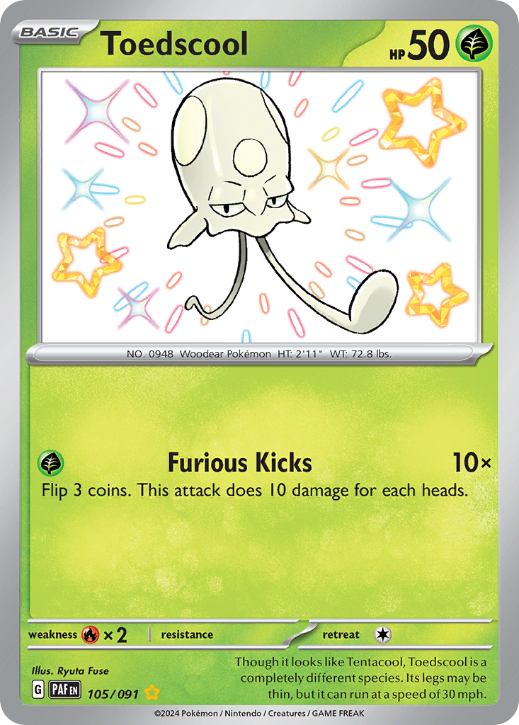 Toedscool – Paldean Fates