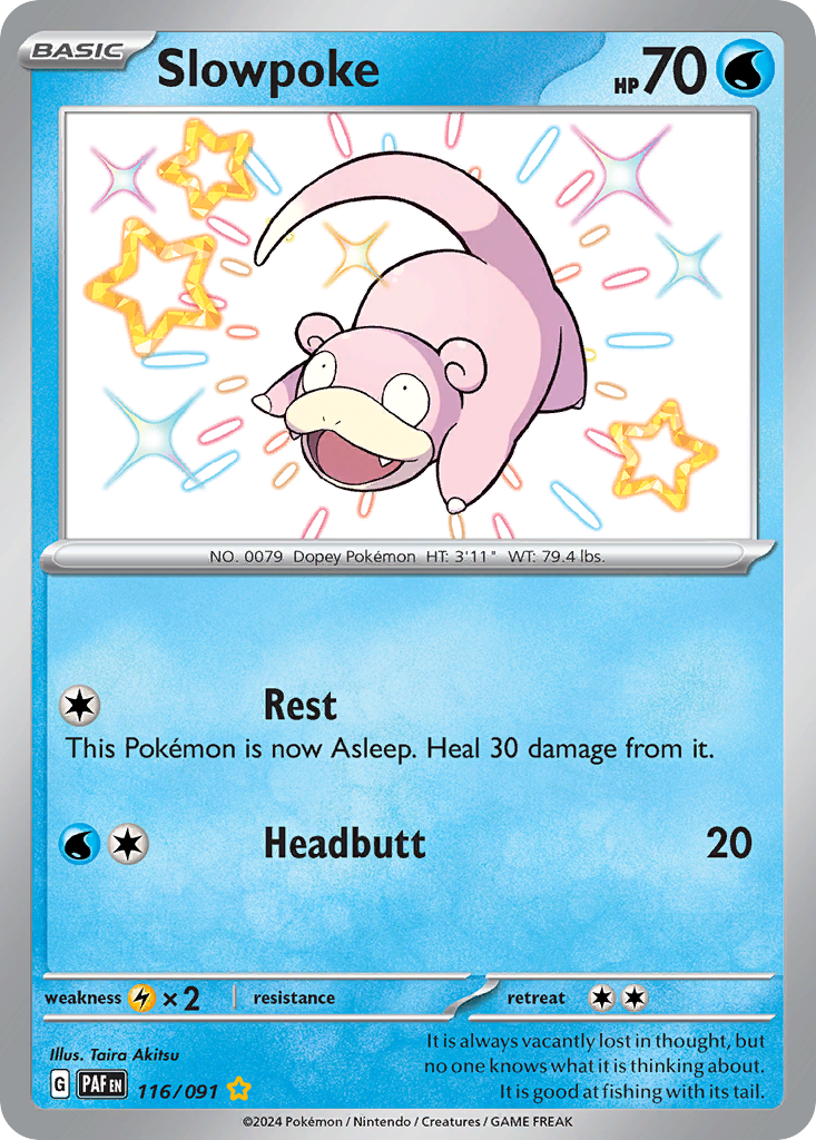 Slowpoke – Paldean Fates