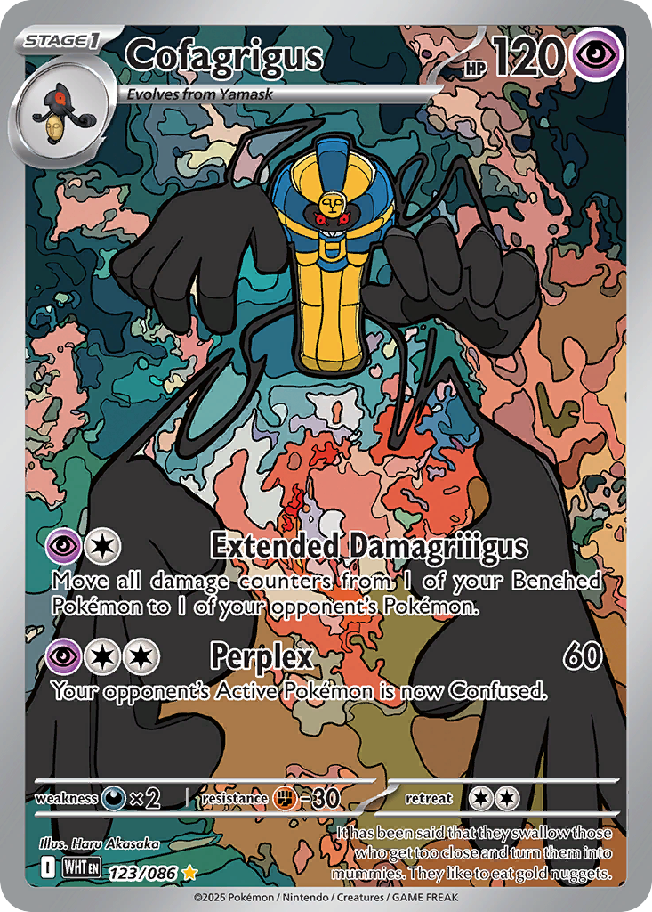 Cofagrigus – White Flare