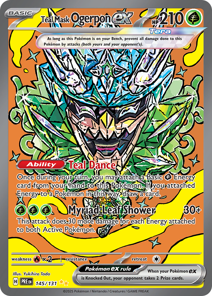 Teal Mask Ogerpon ex – Prismatic Evolutions