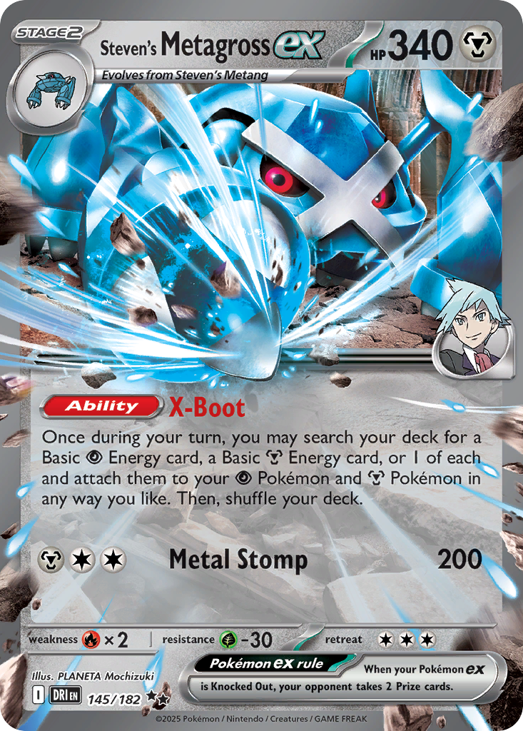 Steven's Metagross ex – Destined Rivals
