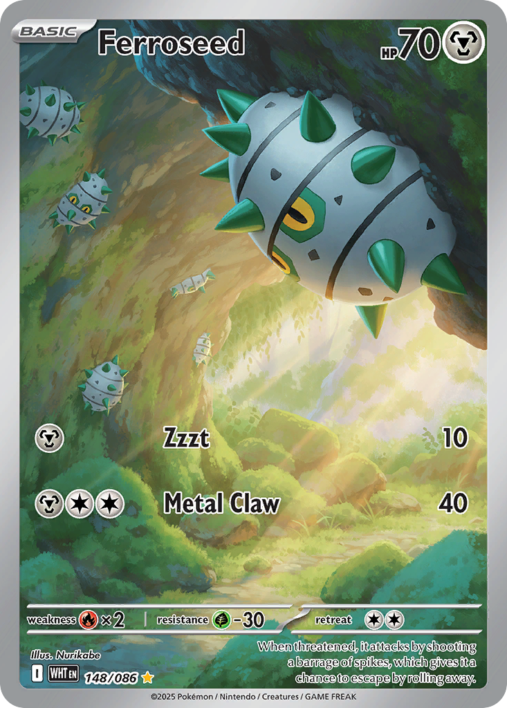 Ferroseed — White Flare 148/086
