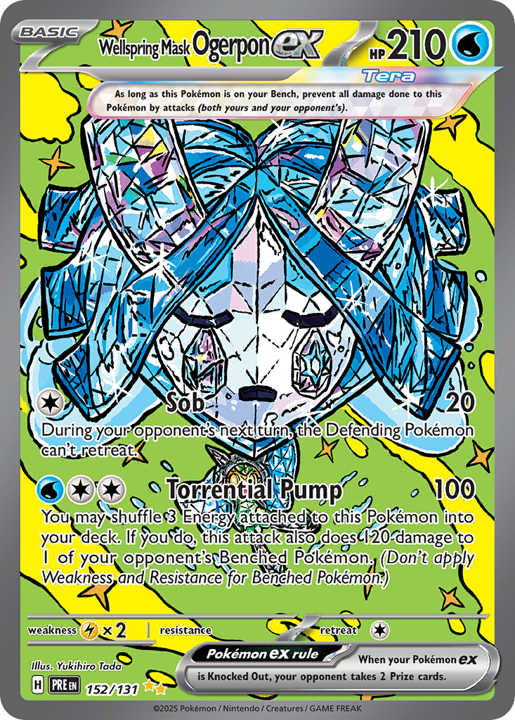 Wellspring Mask Ogerpon ex – Prismatic Evolutions