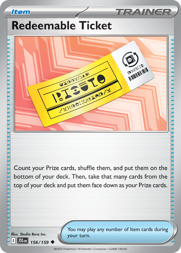 Redeemable Ticket — Journey Together 156/159