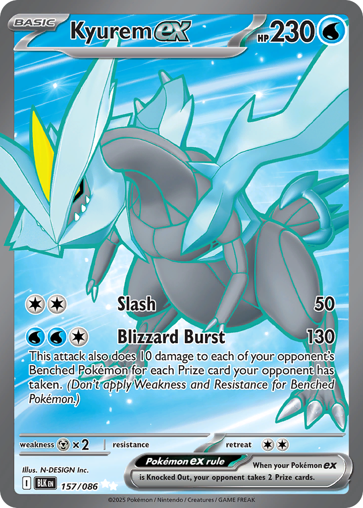 Kyurem ex – Black Bolt