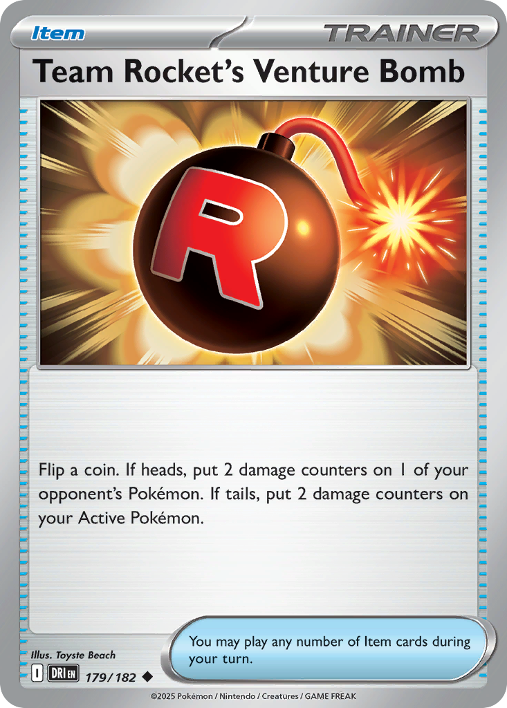 Team Rocket's Venture Bomb – Destined Rivals