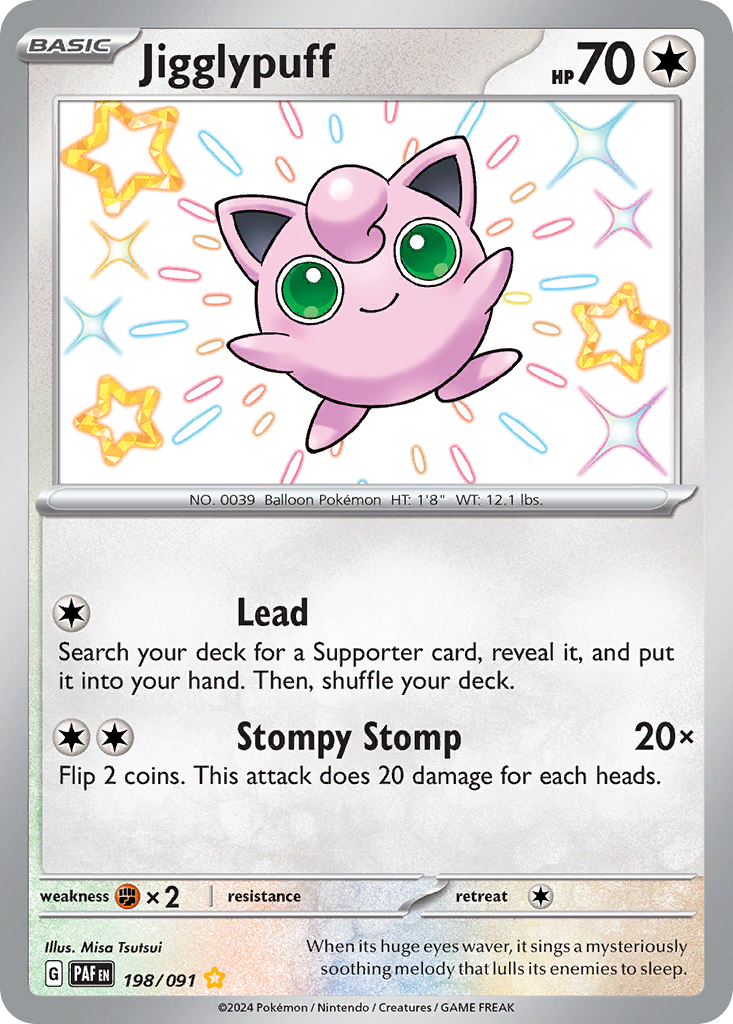 Jigglypuff – Paldean Fates