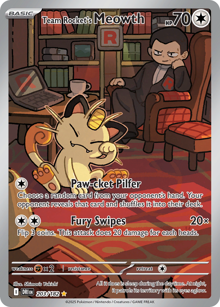 Team Rocket's Meowth – Destined Rivals