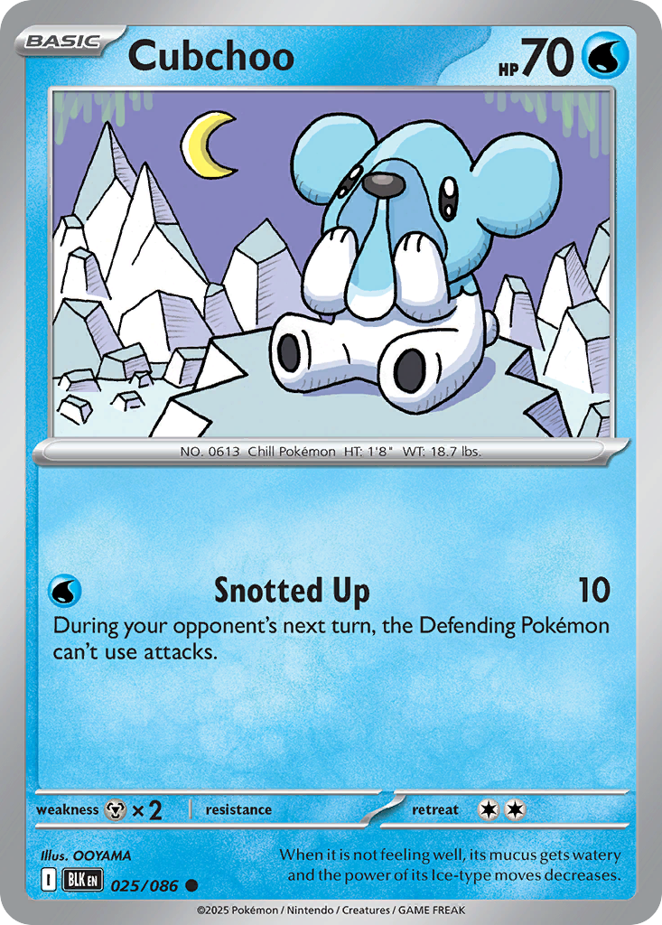 Cubchoo – Black Bolt