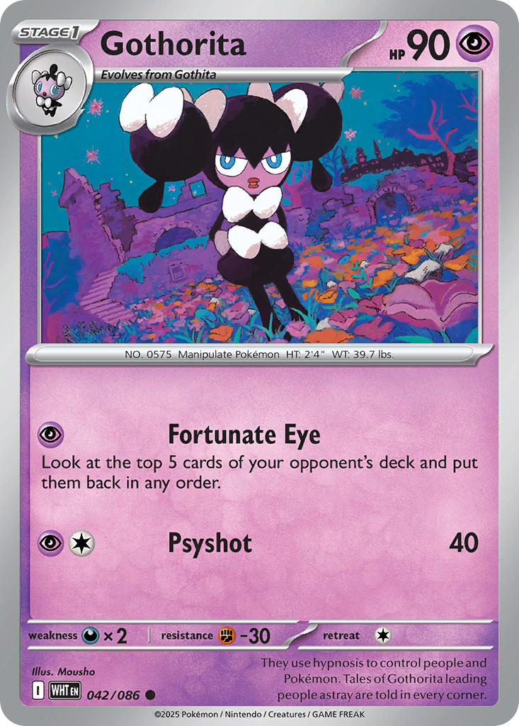 Gothorita — White Flare 042/086