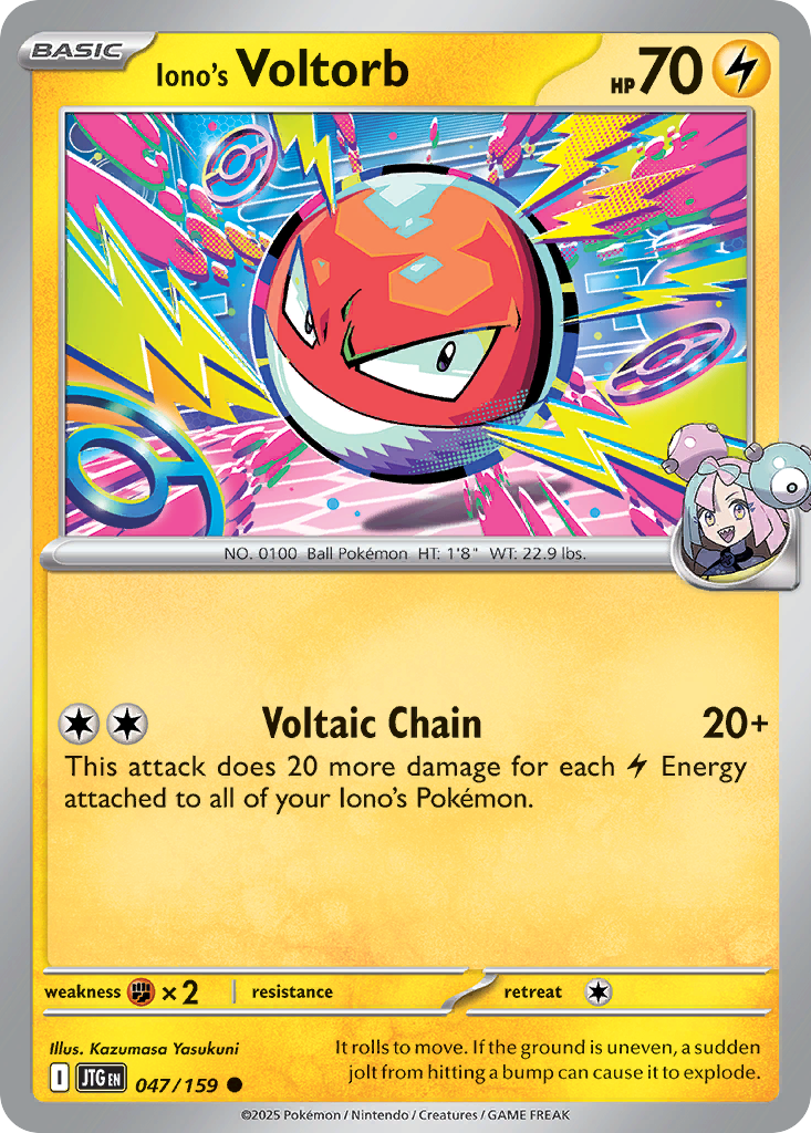 Iono's Voltorb — Journey Together 047/159