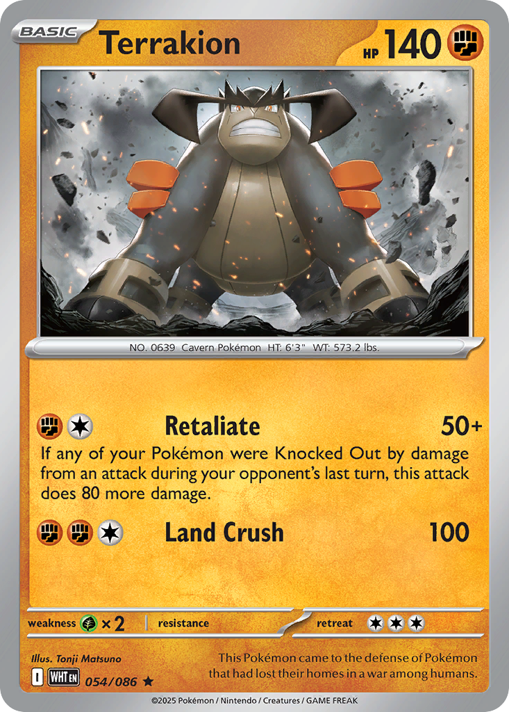 Terrakion – White Flare