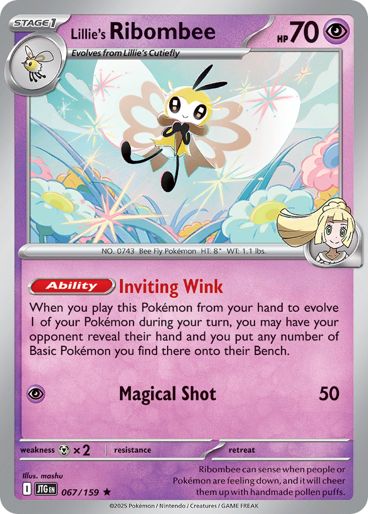 Lillie's Ribombee — Journey Together 067/159