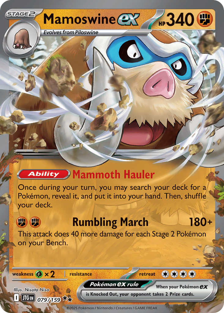 Mamoswine ex — Journey Together 079/159