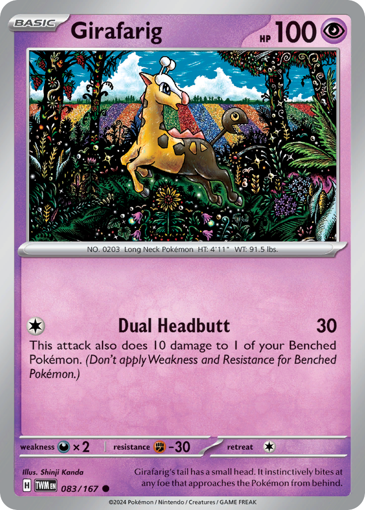 Girafarig – Twilight Masquerade