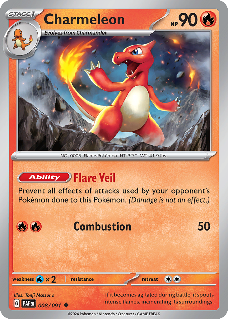 Charmeleon – Paldean Fates