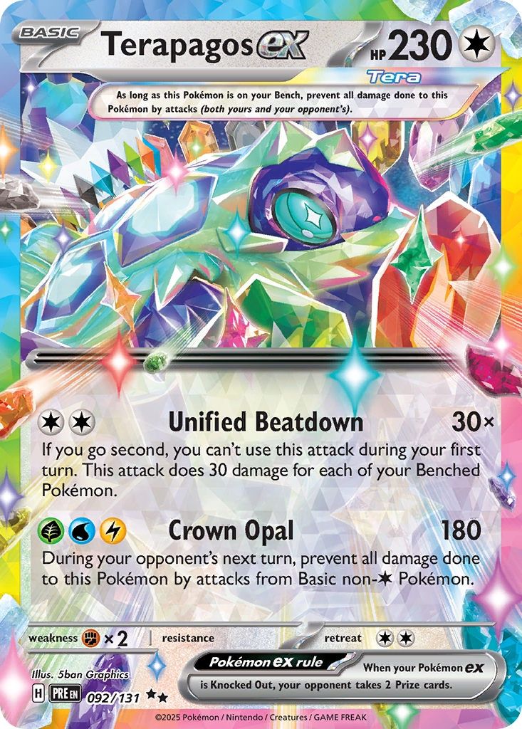 Terapagos ex – Prismatic Evolutions