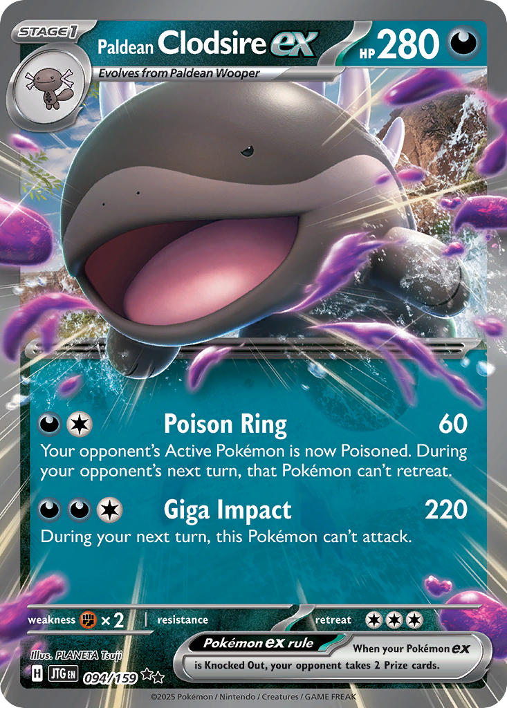 Paldean Clodsire ex – Journey Together