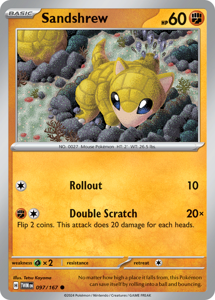Sandshrew – Twilight Masquerade