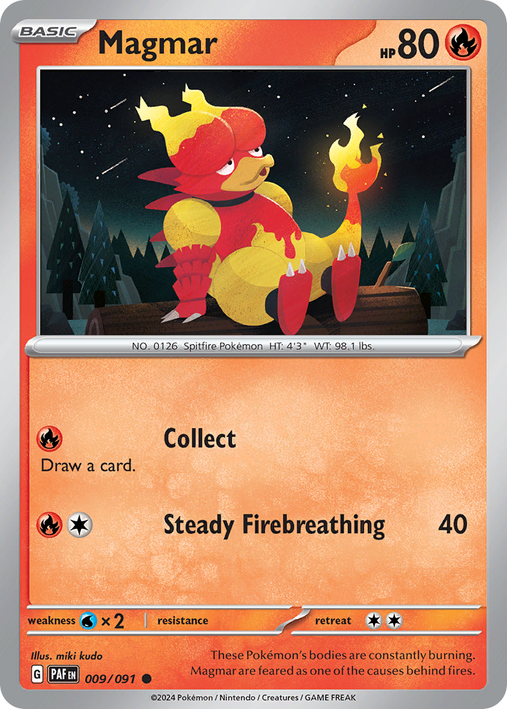 Magmar – Paldean Fates