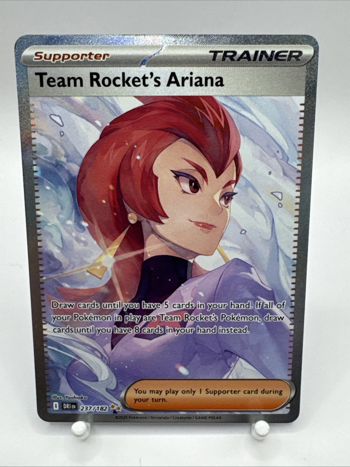 Team Rocket's Ariana | 237/182 | Destined Rivals | Special Illustration Rare