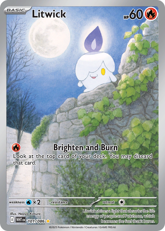 Litwick — White Flare 101/086