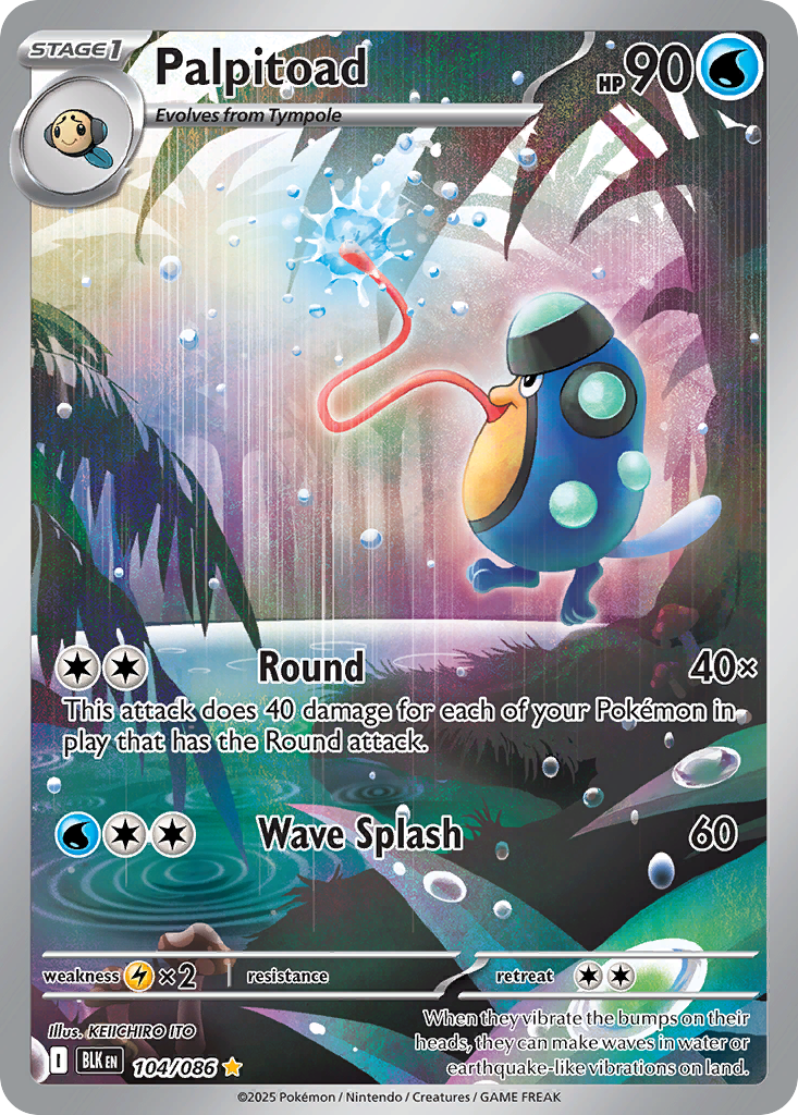 Palpitoad – Black Bolt