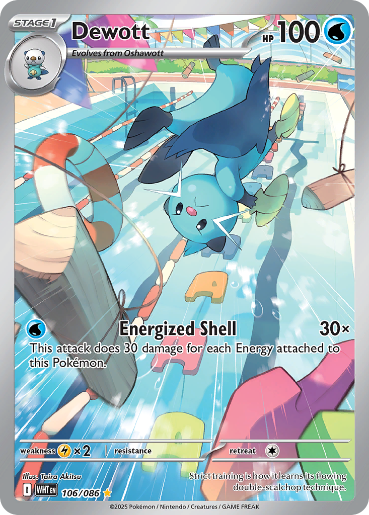 Dewott — White Flare 106/086