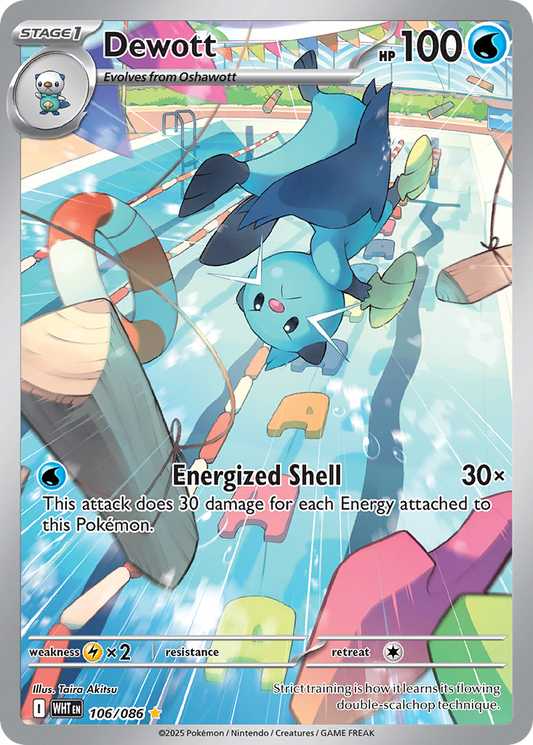 Dewott — White Flare 106/086