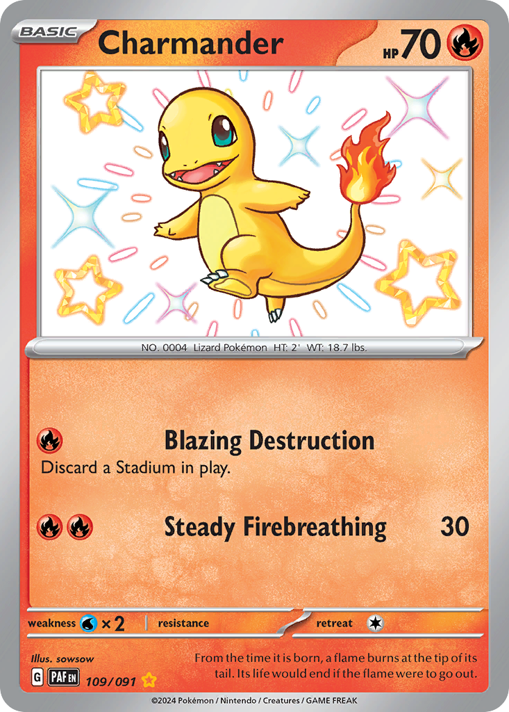Charmander – Paldean Fates