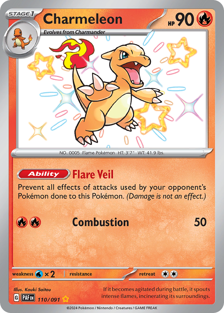 Charmeleon – Paldean Fates