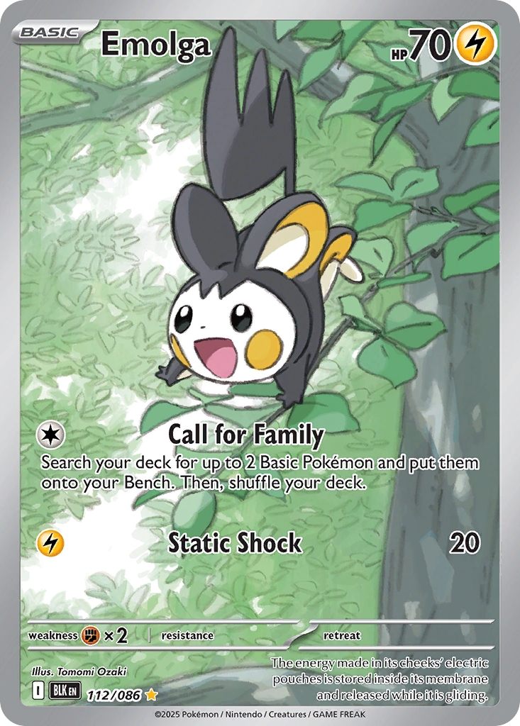Emolga – Black Bolt