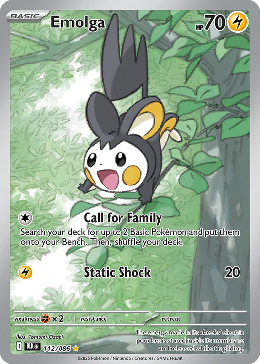 Emolga – Black Bolt