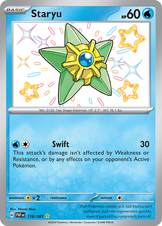Staryu – Paldean Fates
