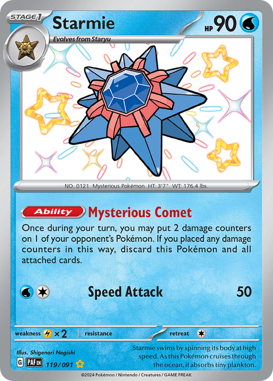 Starmie – Paldean Fates