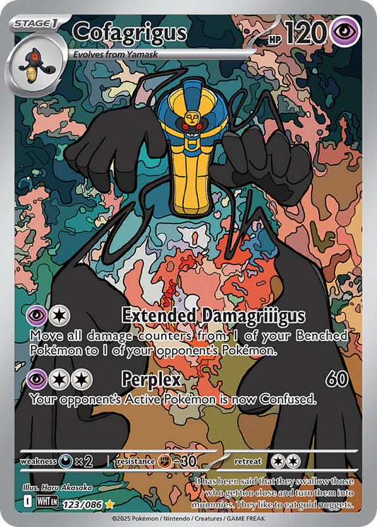 Cofagrigus – White Flare