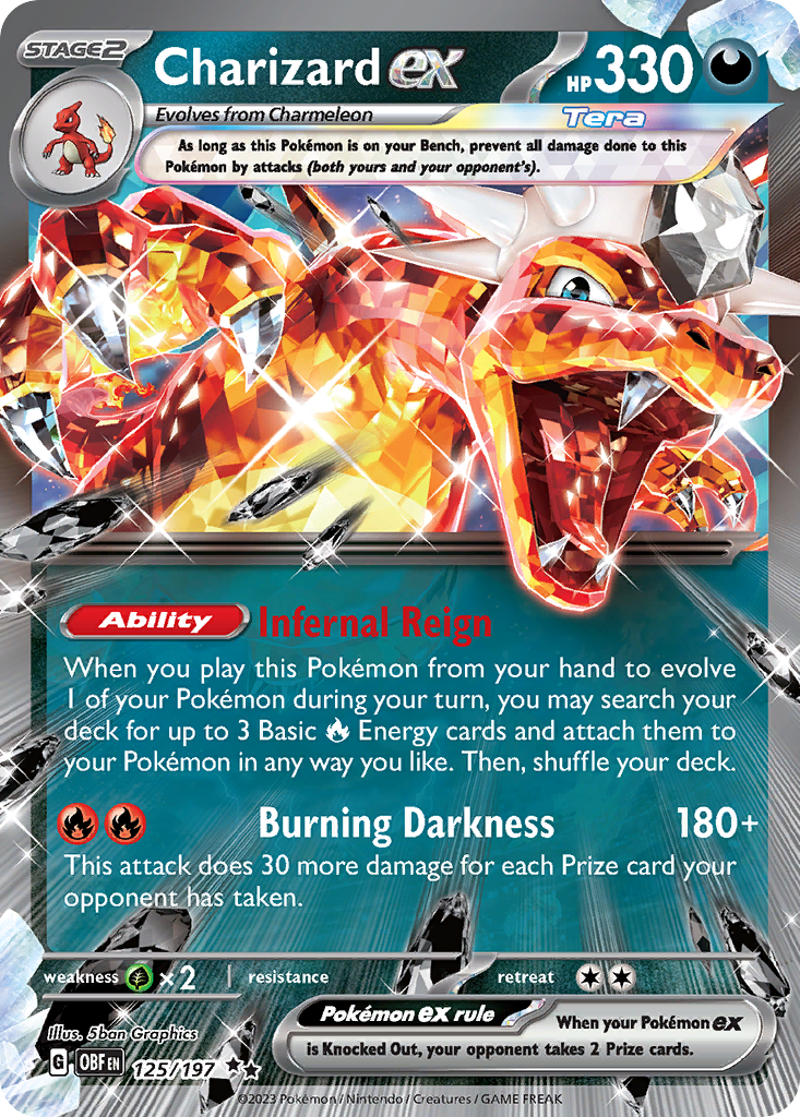 Charizard ex – Obsidian Flames