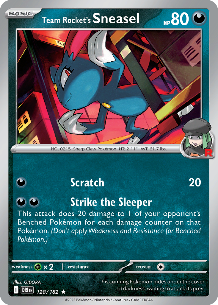 Team Rocket's Sneasel – Destined Rivals