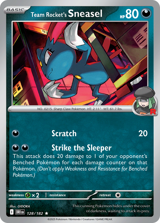 Team Rocket's Sneasel – Destined Rivals
