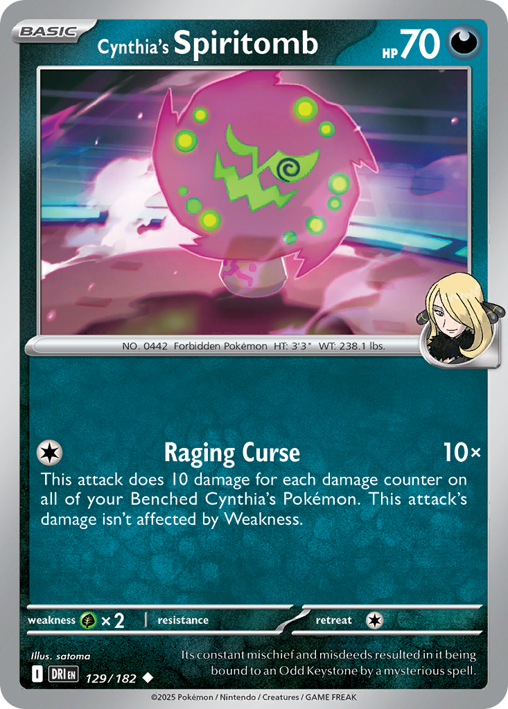 Cynthia's Spiritomb – Destined Rivals
