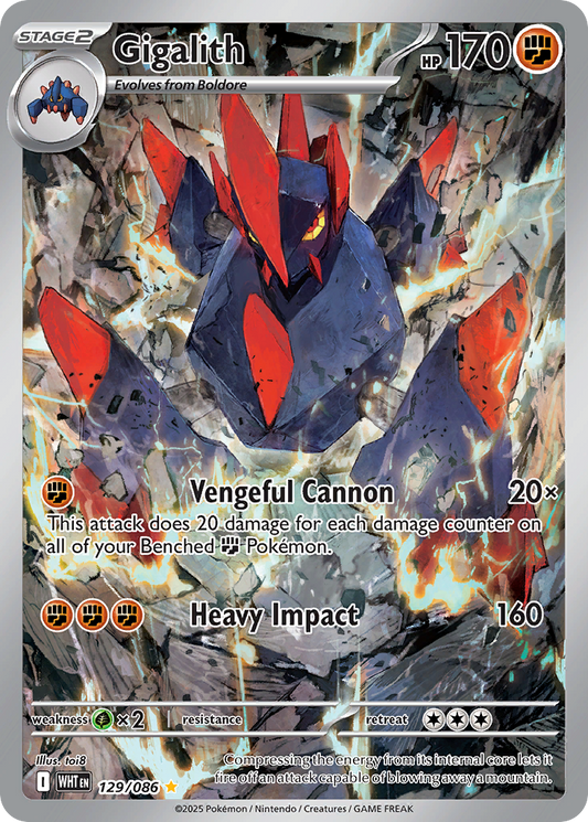 Gigalith — White Flare 129/086