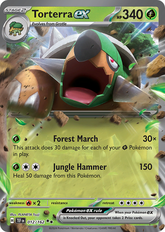 Torterra ex – Temporal Forces