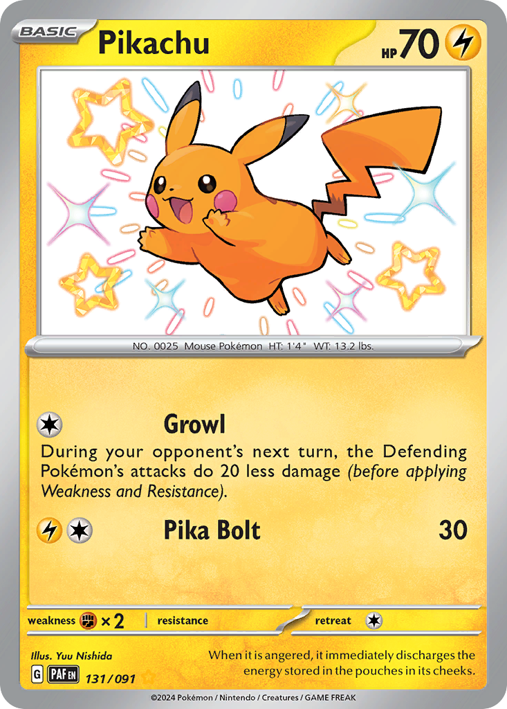 Pikachu – Paldean Fates