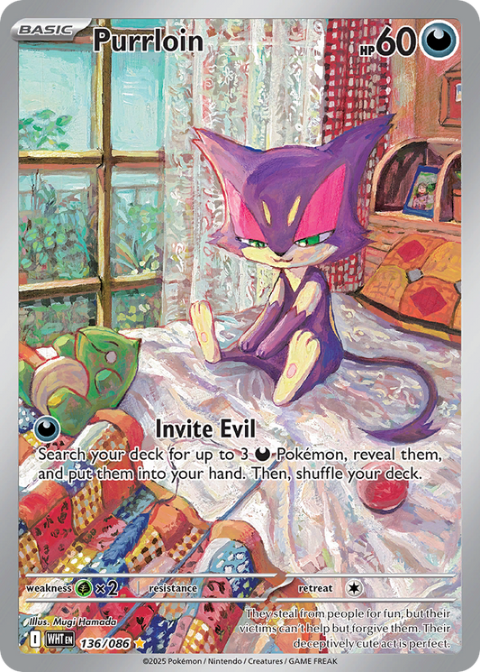 Purrloin — White Flare 136/086