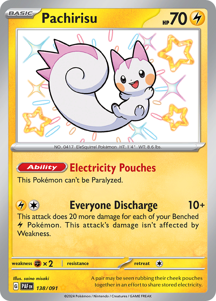 Pachirisu – Paldean Fates