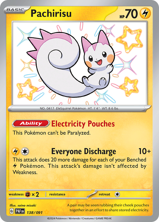 Pachirisu – Paldean Fates