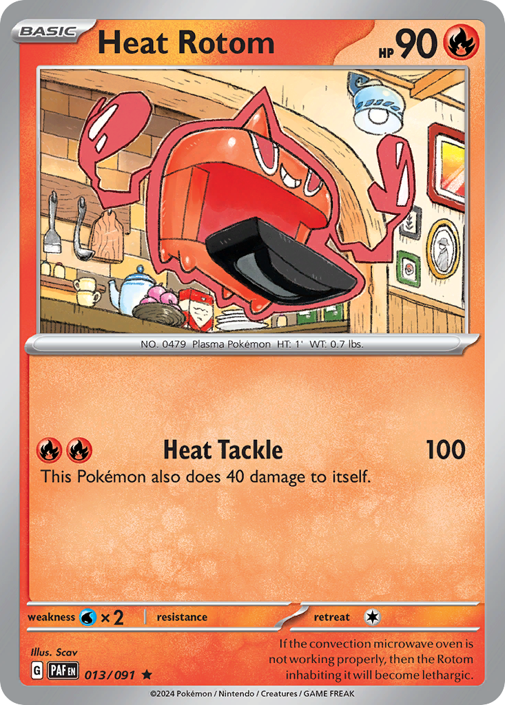 Heat Rotom – Paldean Fates