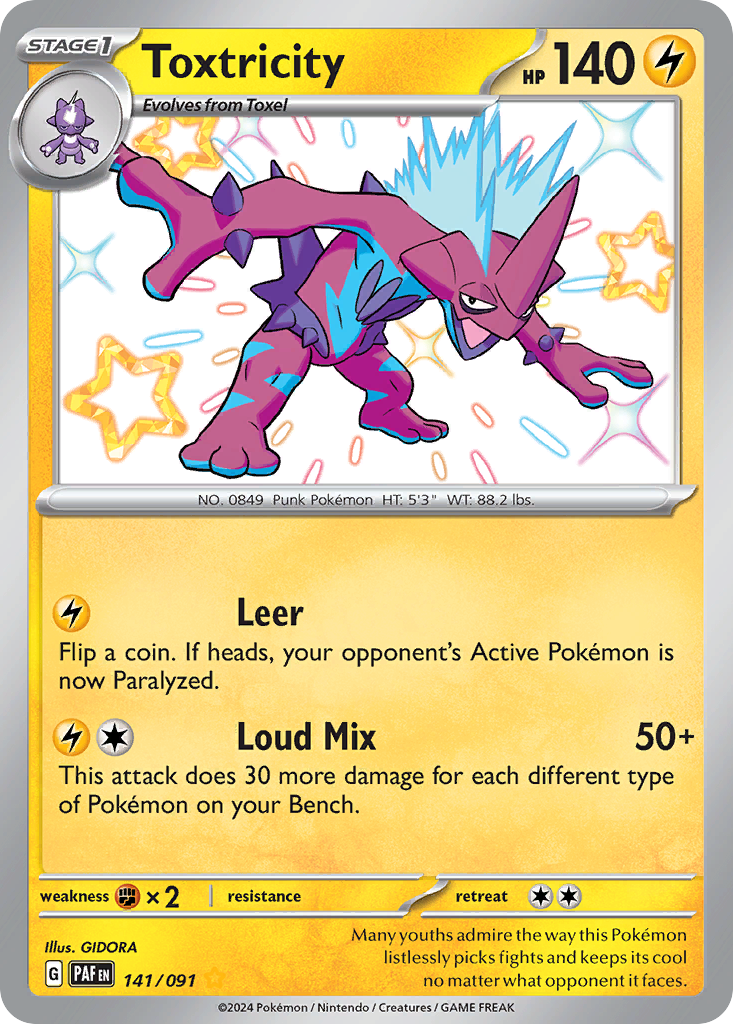 Toxtricity – Paldean Fates