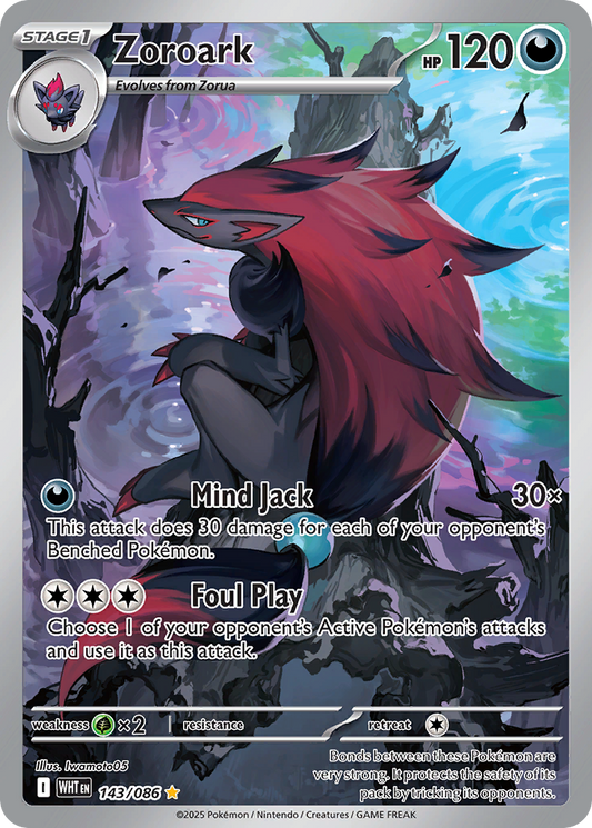 Zoroark — White Flare 143/086