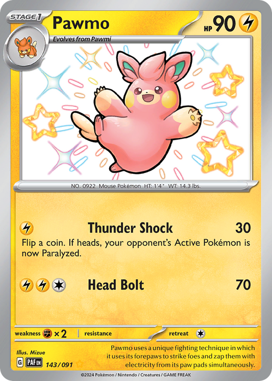 Pawmo – Paldean Fates
